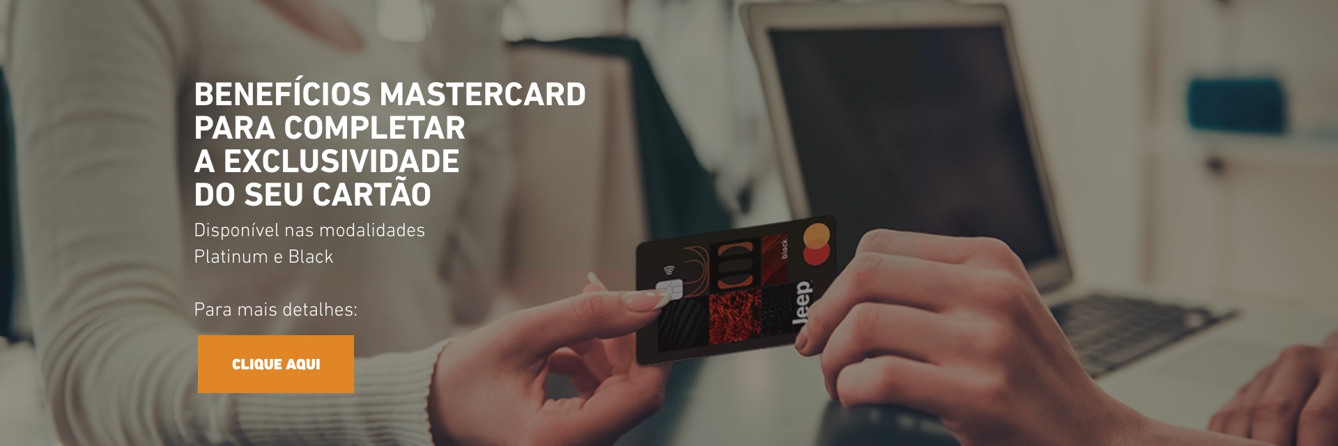 Benefícios mastercard para completar a exclusividade do seu cartão